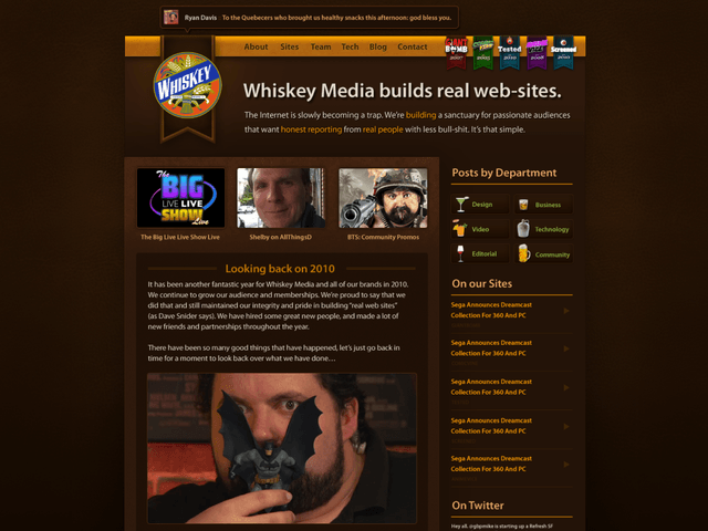 Whiskey Media forms; acquires Enemy Kite
